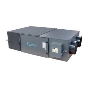 Ventilador de recuperación de energía del motor de CC con filtro HEPA 
